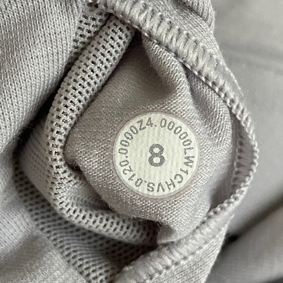 Lululemon Cold Shoulder Tank Top with Bra Diamond Dye Stargaze Pitch Grey SZ 8 - Picture 5 of 7